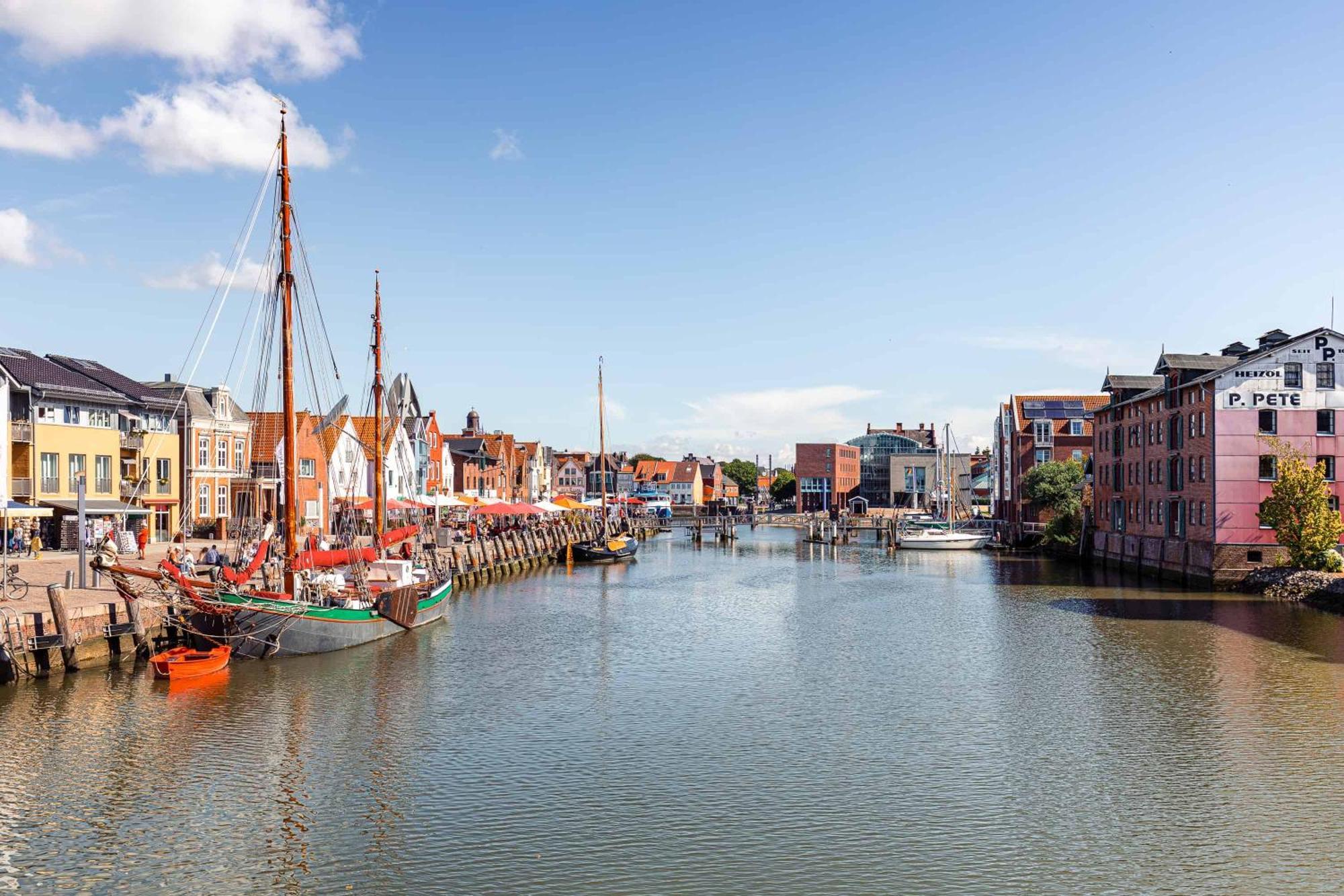 Apartmenthaus Theodor Storm Meeresstrand Husum  Esterno foto